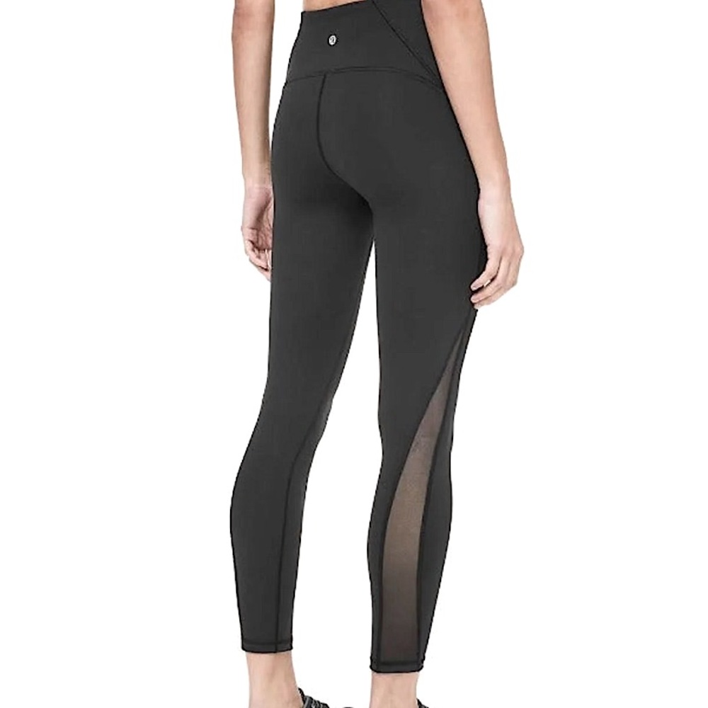 Lululemon train times 7/8 black